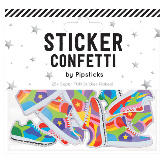 Run With It Sticker Confetti Image 1