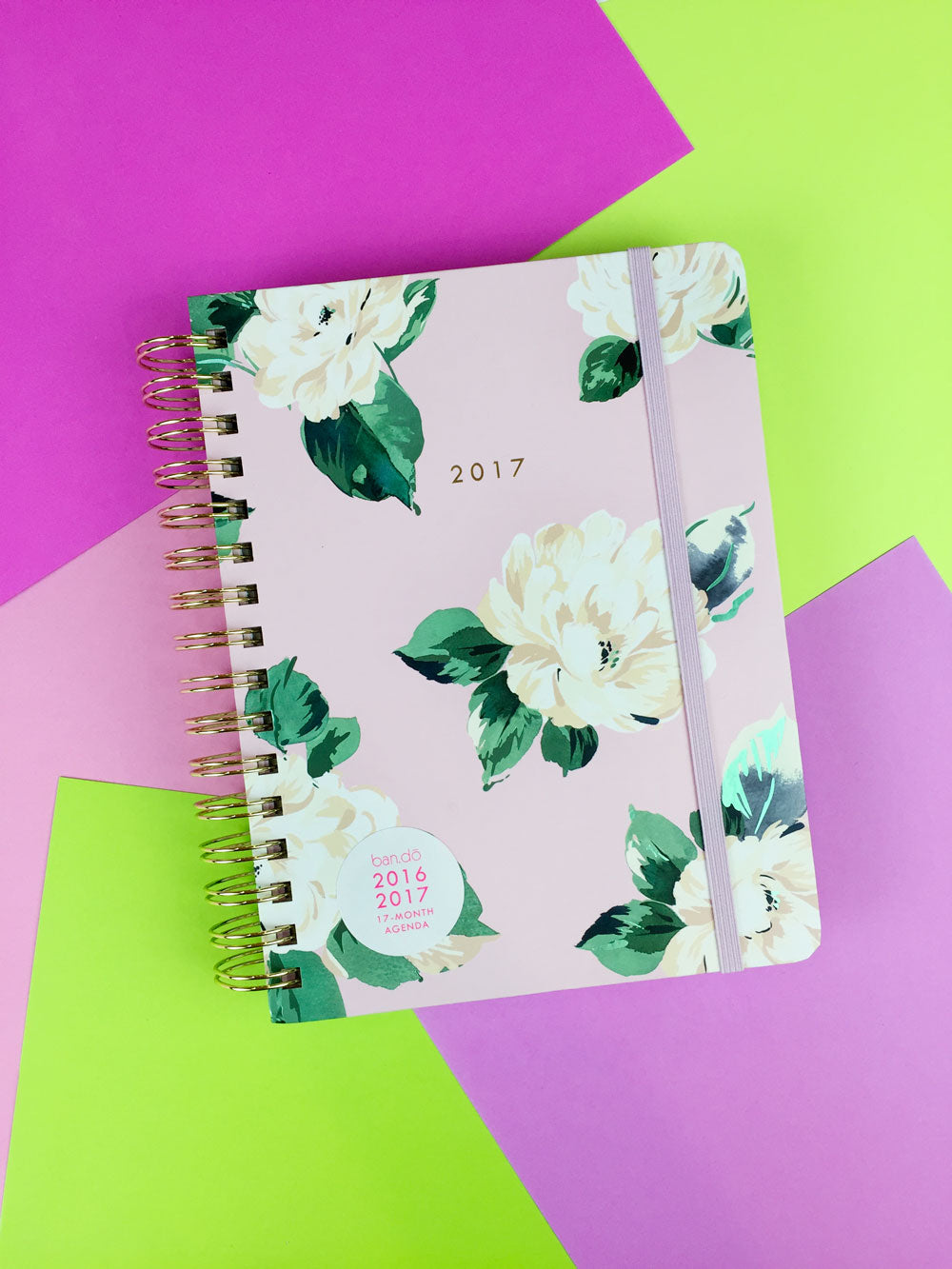 medium floral bando planner