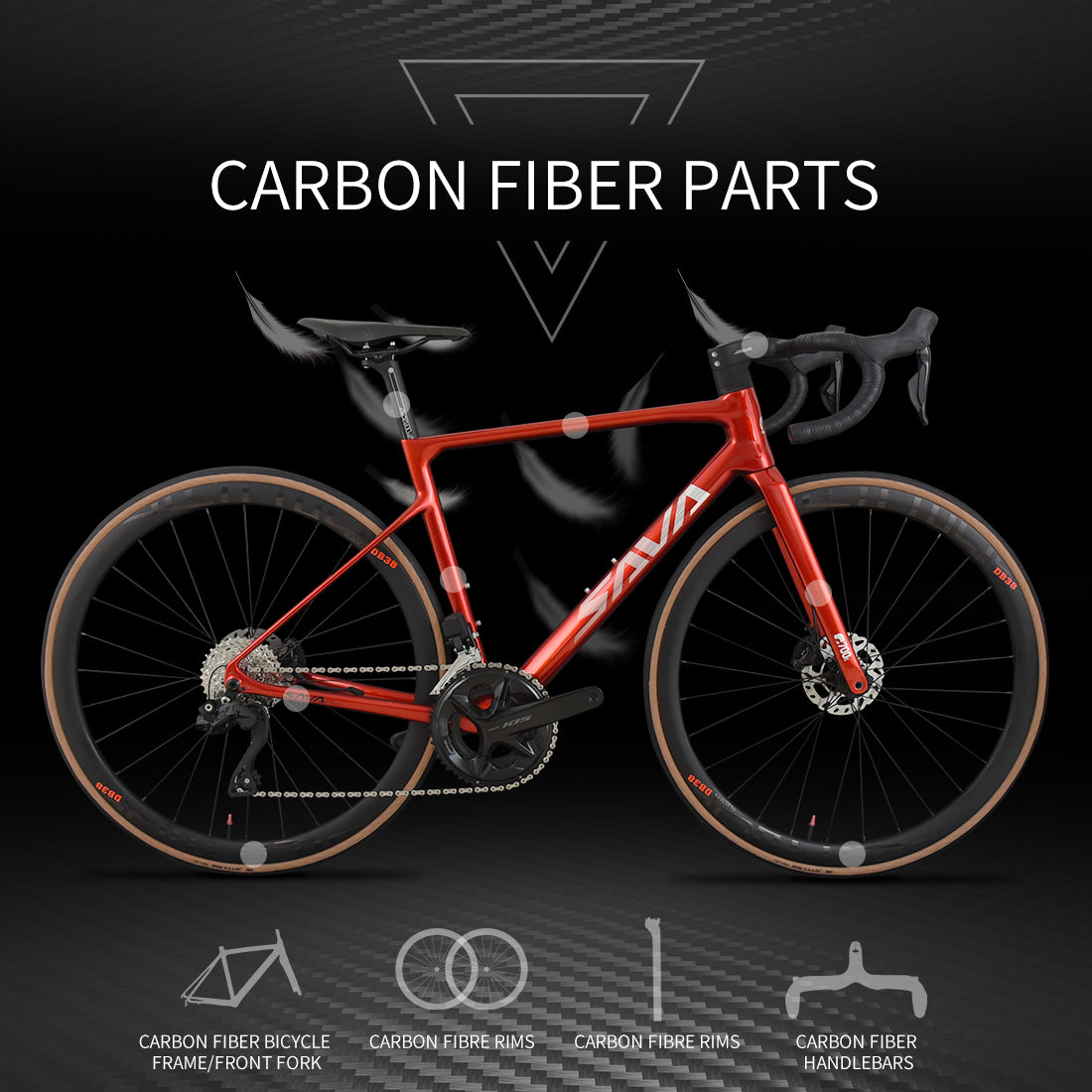 T1000 carbon fiber frame