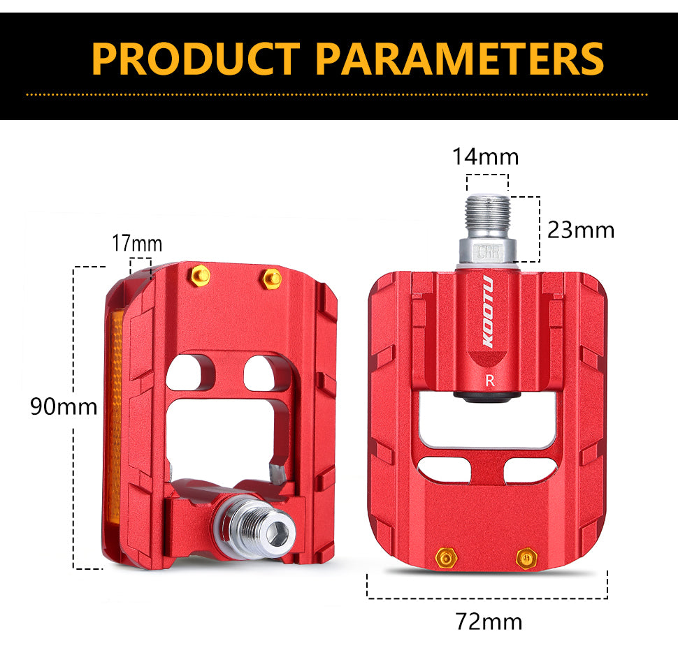 KOOTU foldable pedals size-SAVA Carbon Bike