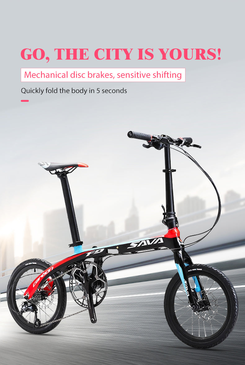 16inch Z2 carbon folding bike