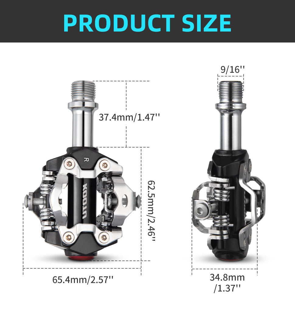 KOOTU Mountain Bike Clip Pedals size-SAVA Carbon Bike