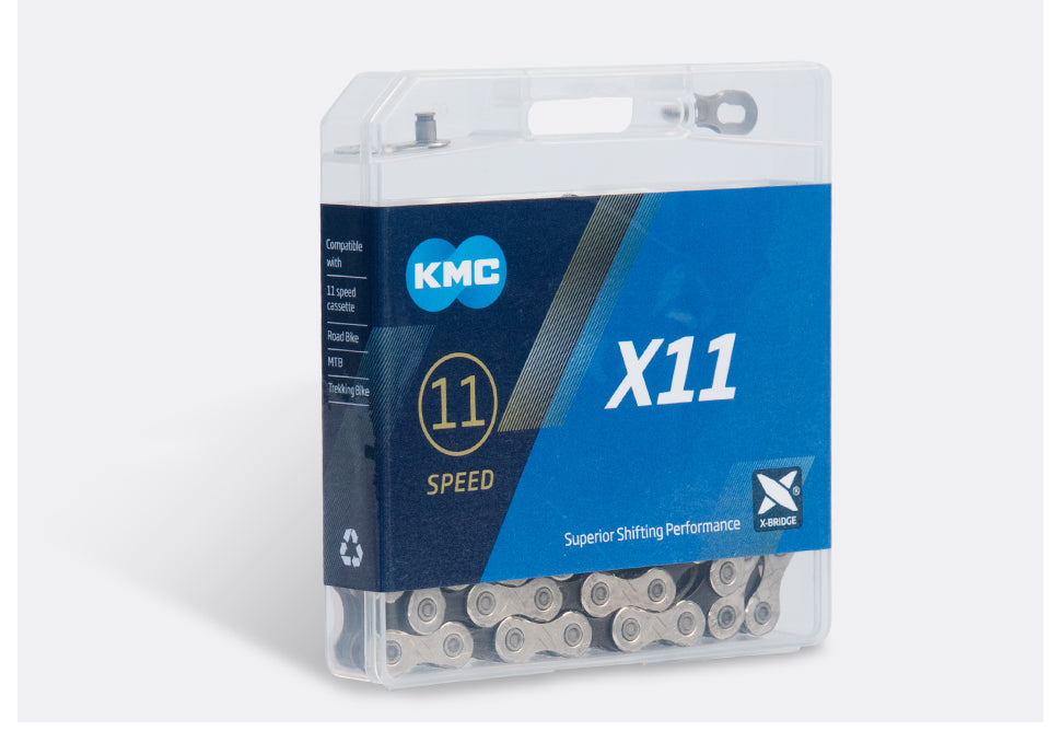 KMC Chain Road Bike Chain 11 Speed Bicycle Chain X9 X10 X11 118L Links Compatible for SHIMANO 11 Speed Chain