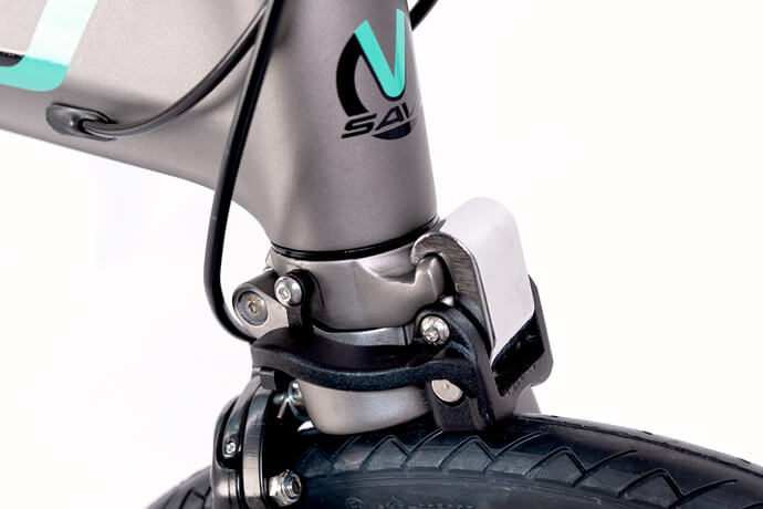 SAVA single arm folding bike with double security lock-SAVA Carbon Bike