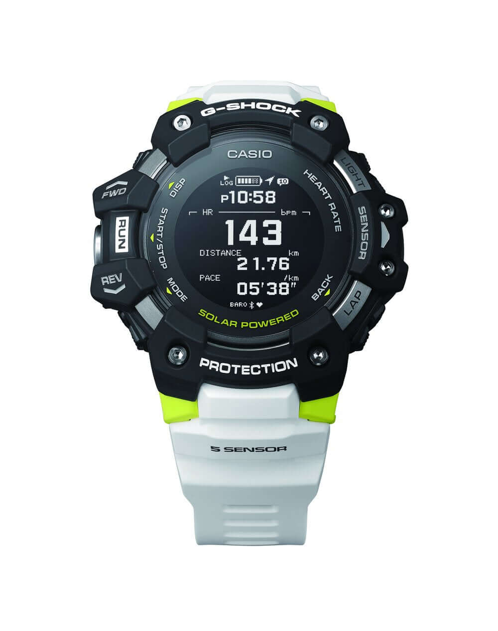 CASIO GShock GSquad Heart Rate Monitor/GPS Digital Watch