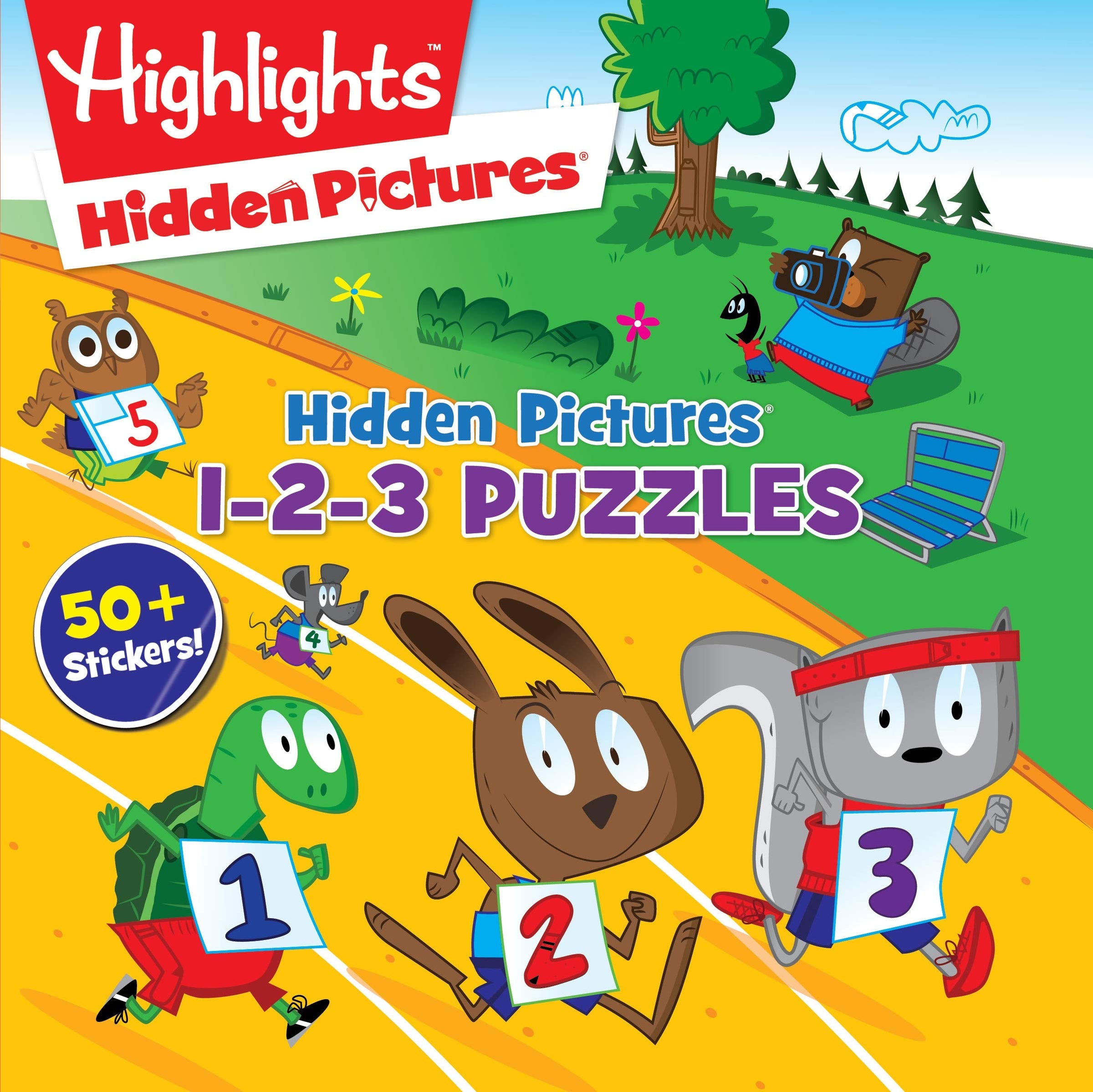 Hidden Pictures R 1-2-3 Puzzles