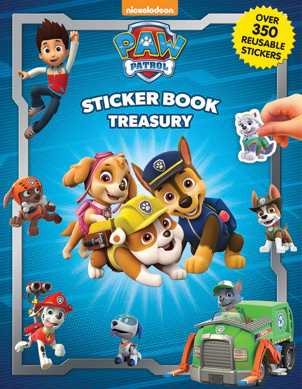 Phidal: Nick Paw Patrol Sticker Book Treasury