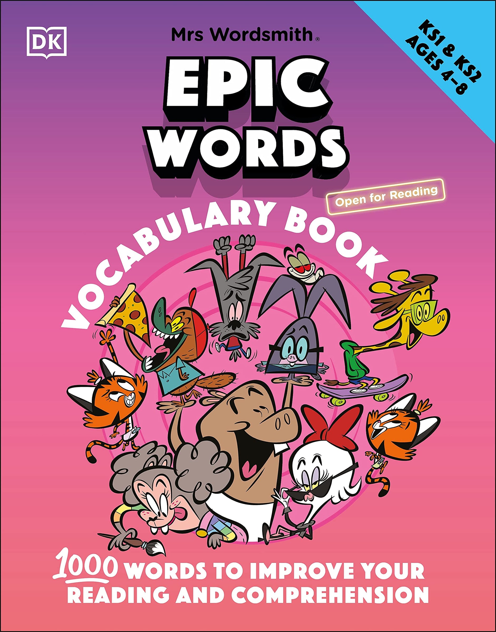 Mrs Wordsmith Epic Words Vocabulary Book, Ages 4-8