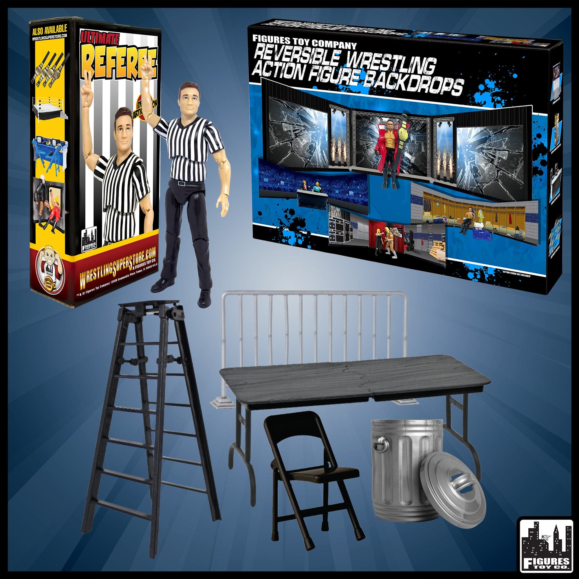 Ultimate Entrance Stage for WWE Wrestling Action Figures - Figures Toy  Company