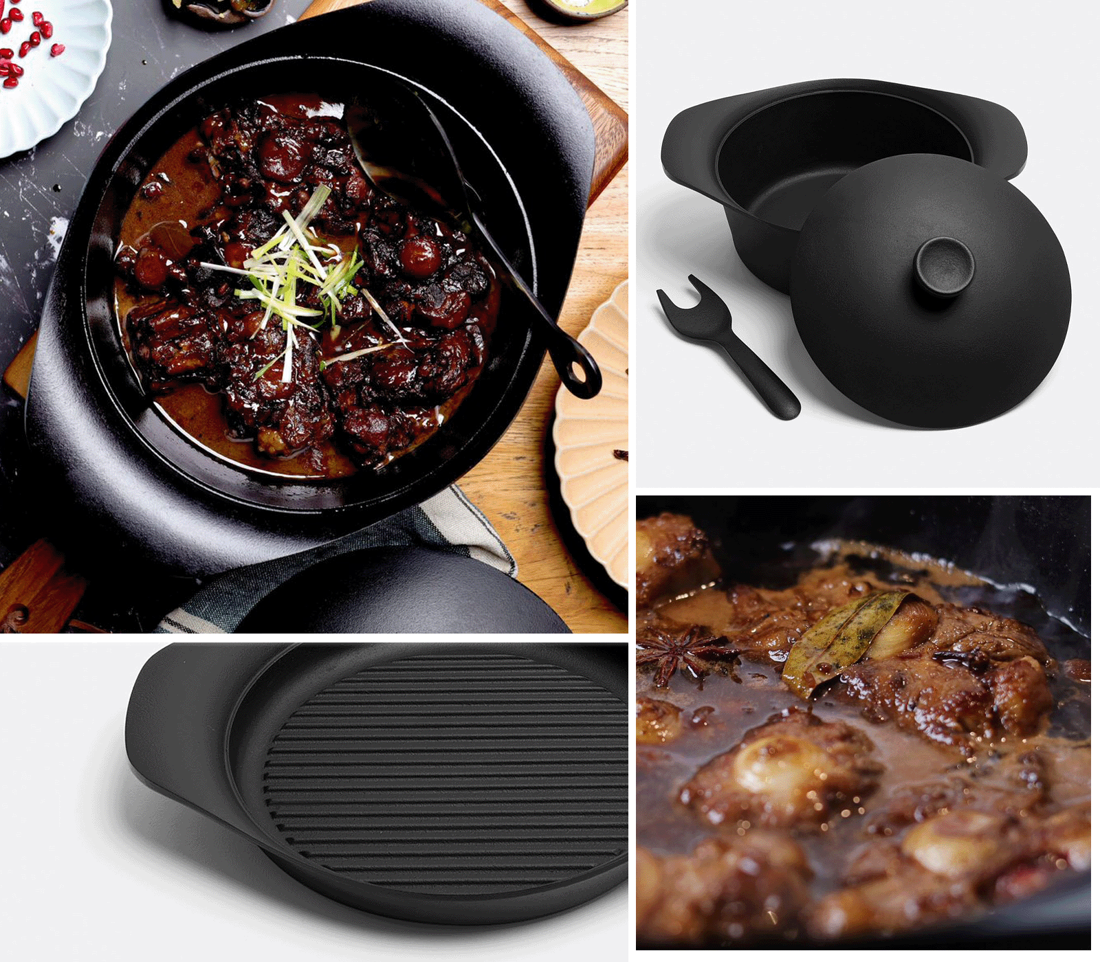 My Cookware Recipe Chinese Braised Oxtail Cast Iron Pot