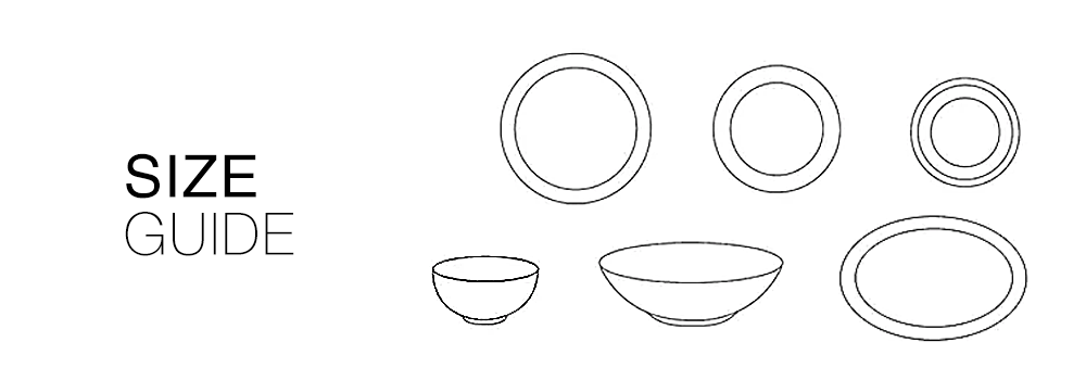 My Cookware Tableware Size Guide