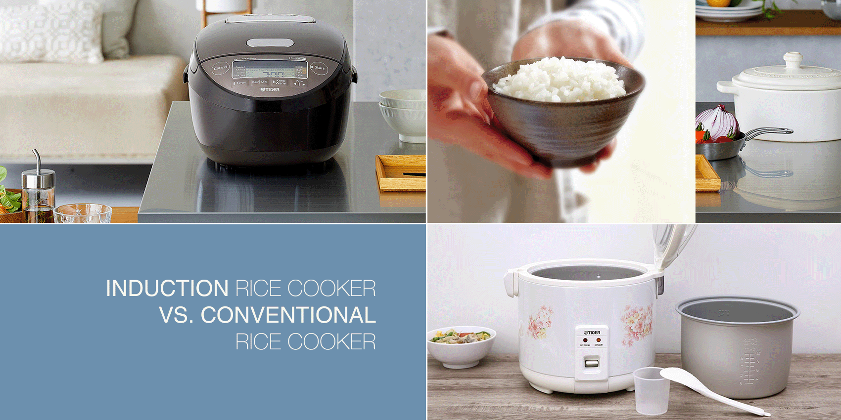 INDUCTION RICE COOKER VS. CONVENTIONAL RICE COOKER My Cookware Australia