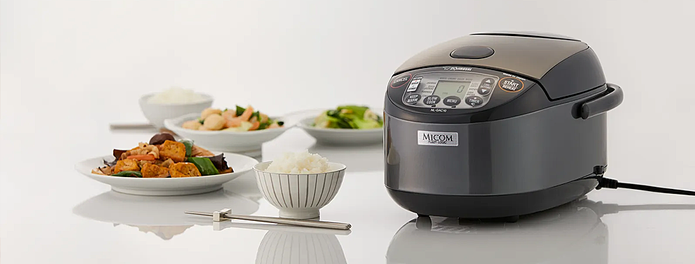 ZOJIRUSHI 1L/1.8L MICOM RICE COOKER & WARMER - NL-GAQ10/18