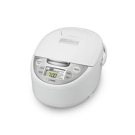 Tiger 5.5 Cup Floral White Rice Cooker & Warmer jnp-1000