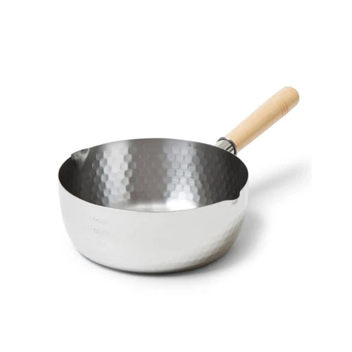 Stainless Steel Yukihira Pan Japanese Yukihira Saucepan with Glass Strainer  Lid Unbranded 