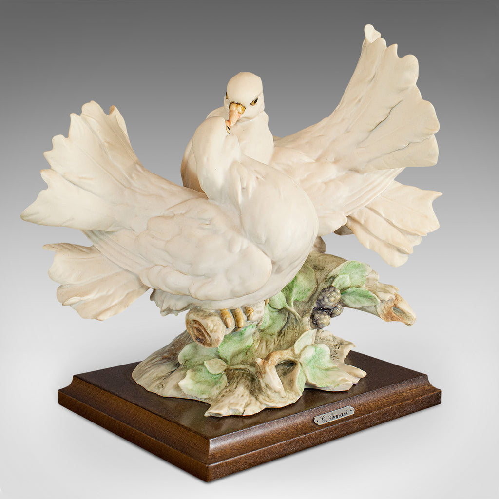 Vintage Decorative Ornament, Italian, Doves, Love Birds, G. Armani... –  London Fine Antiques