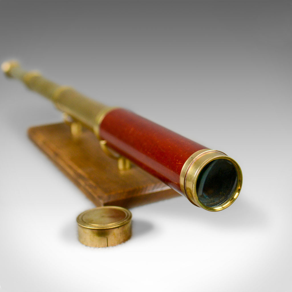 antique telescope drawing