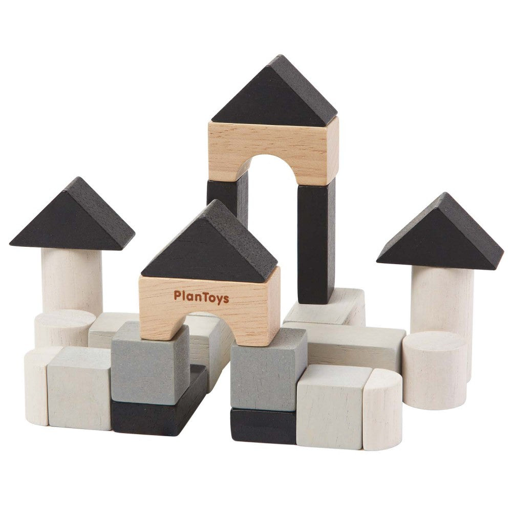 wooden toy construction set