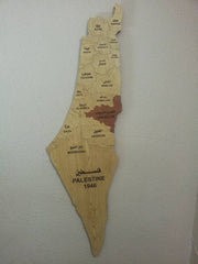 palestine real map