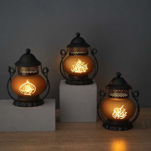 Ramadan Ramadan Lamp Eid Eid Wrought Iron Wind Lamp Paper Lantern Craft  Arabian Lantern Study Lighting From Dong1226, $69.24