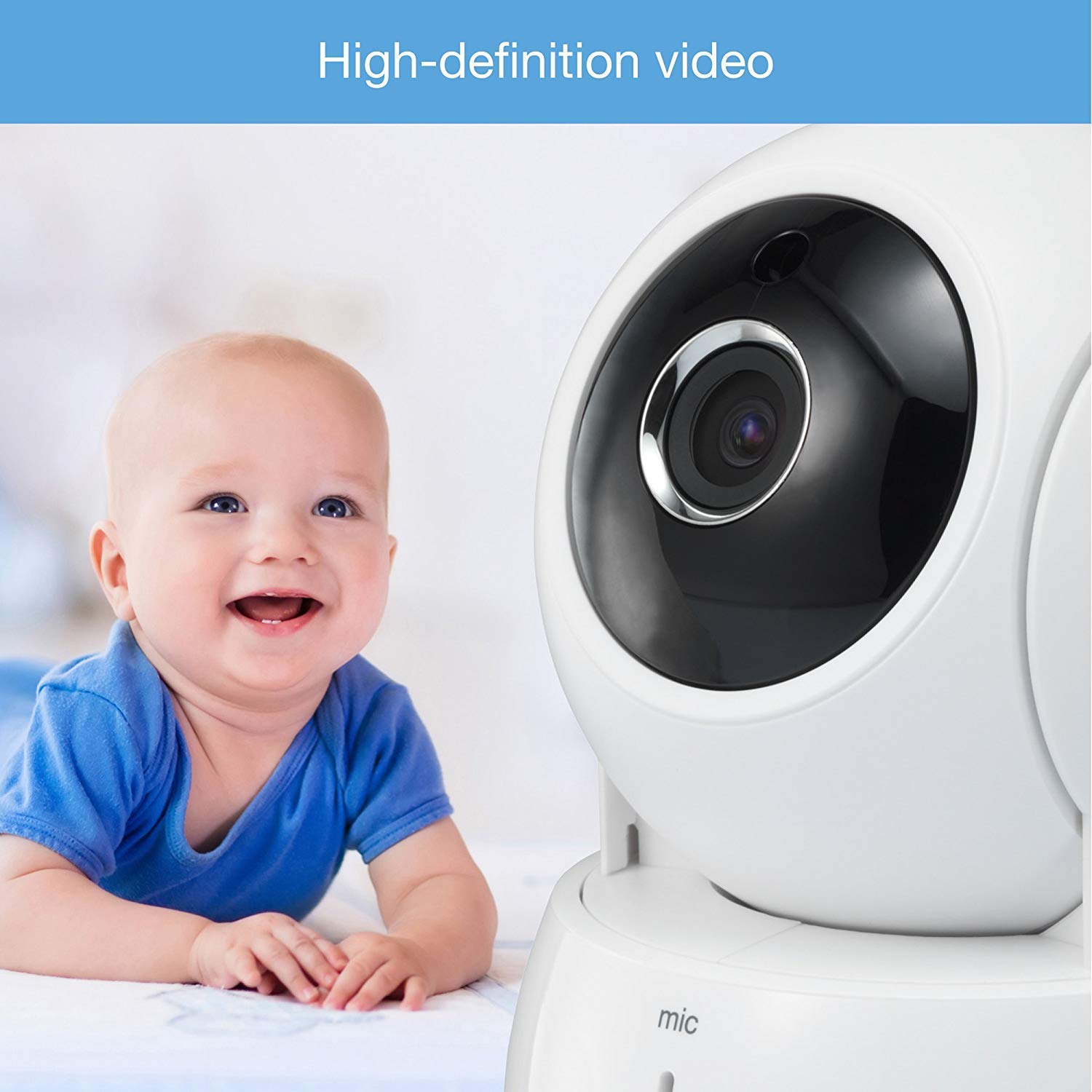 vtech vm9900 hd pan & tilt video monitor with remote access