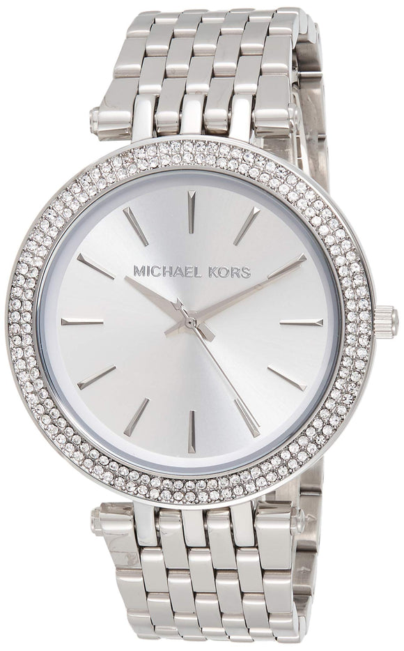 michael kors mk3190 darci silver watch