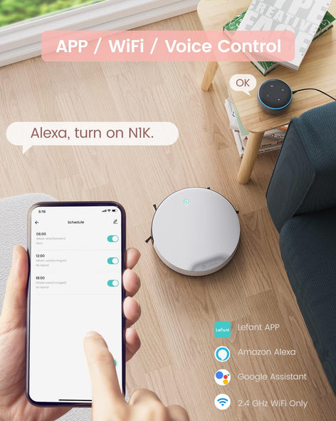 How to connect Lefant App Lefant Robot Vacuum M1 