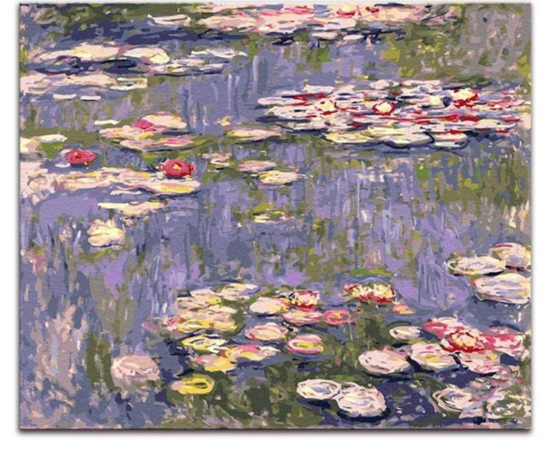 Claude Monet's Diy Paint By Numbers Kits Uk VM91257