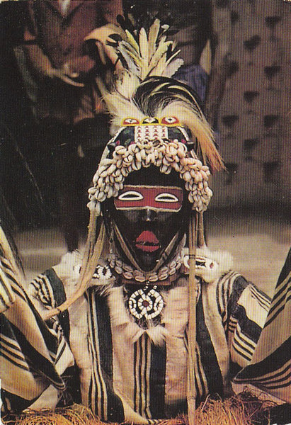 Une femme de la tribu Ndebele en Afrique du Sud. 