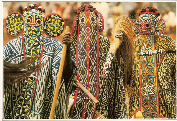 Le Kounga. Danse mythique des Bamilékés.   