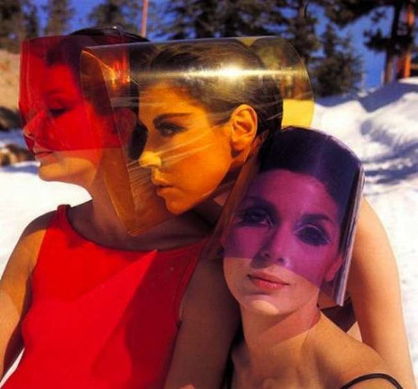 Rudi Gernreich, Resort 1965. Models: Lydia Fields, Peggy Moffitt & Leon Bing