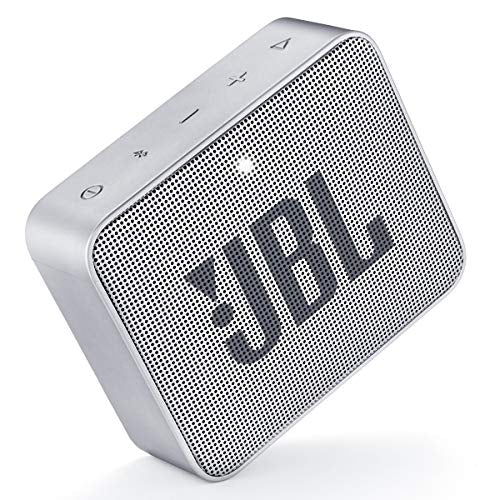 silver jbl speaker