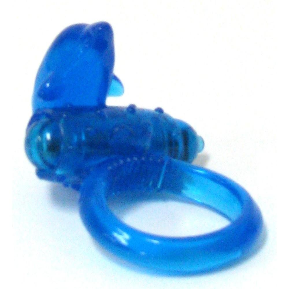 Silicone One Touch Cockring With Bullet Vibrator by  California Exotics -  - 5
