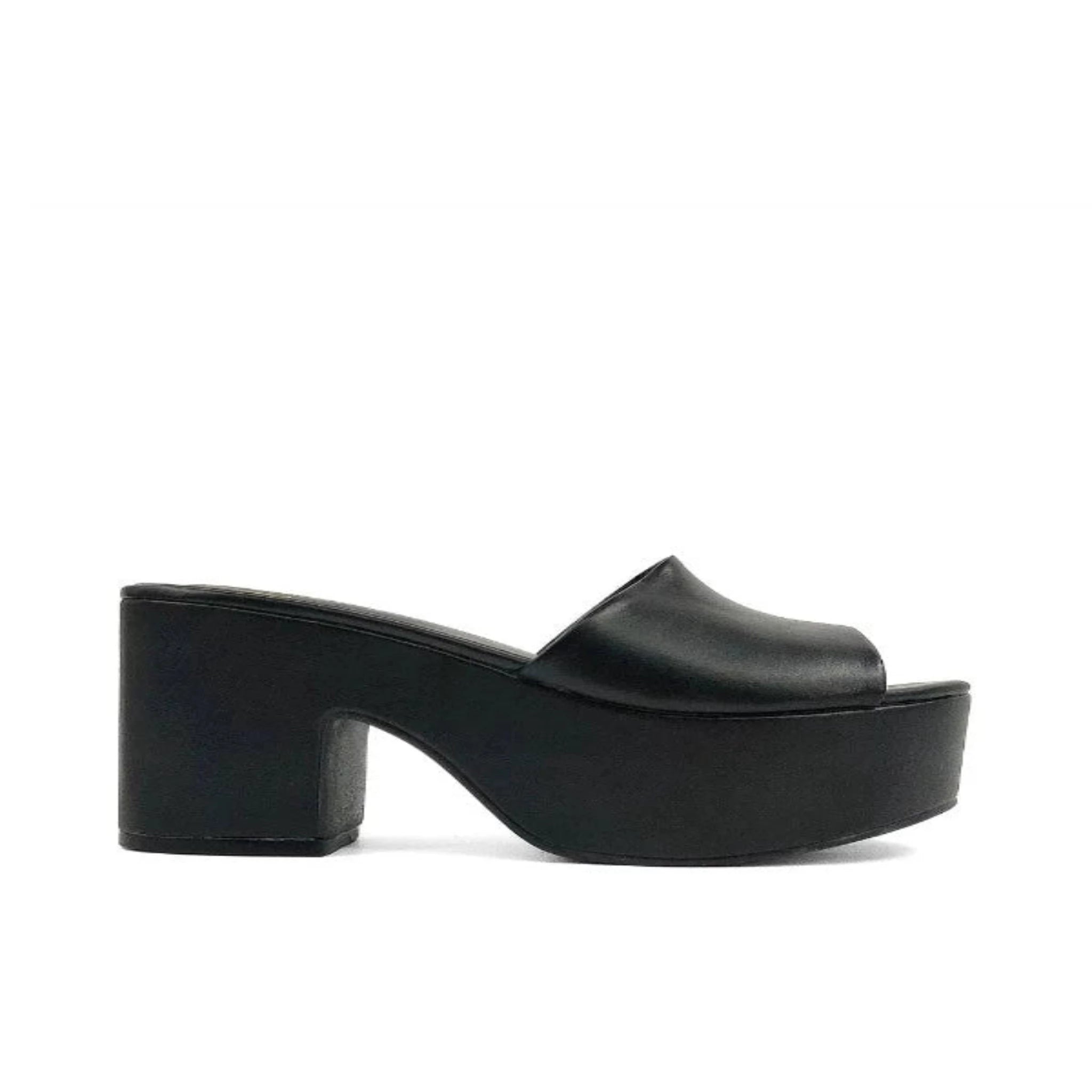 Shushop Giza Platform Heel - Black – The English Rose Boutique