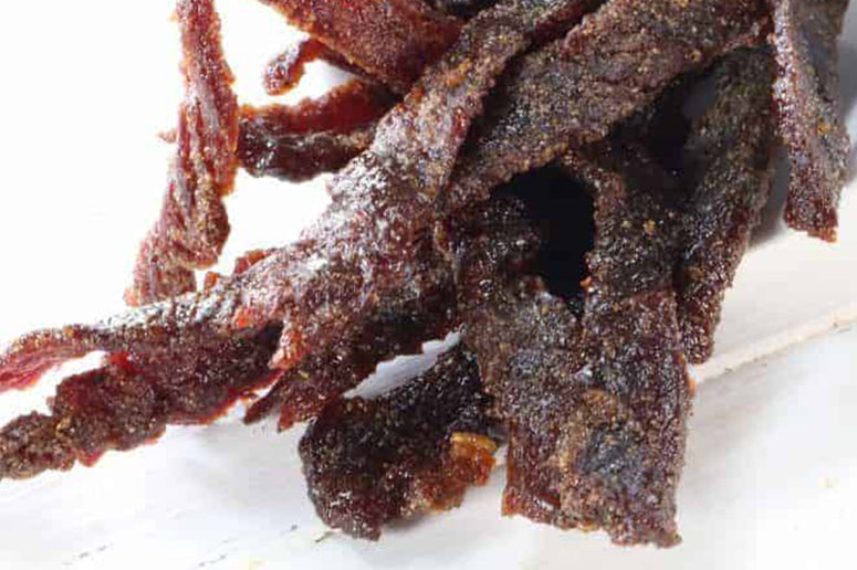 Air Fryer Beef Jerky from Fork to Spoon
