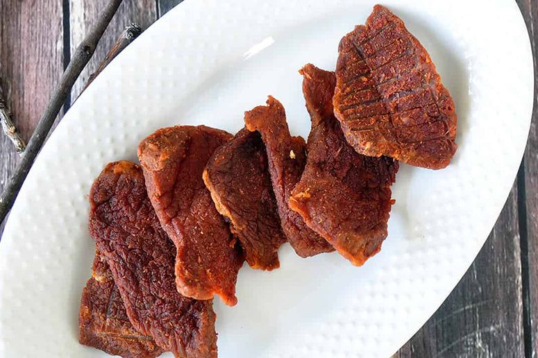 Bloody Mary Beef Jerky from Ramshackle Pantry