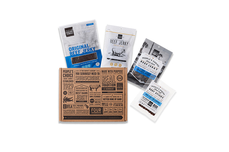 Gluten-Free Simple and Savory Beef Jerky Box