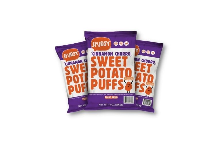 Spudsy Sweet Potato Puffs Cinnamon Churro