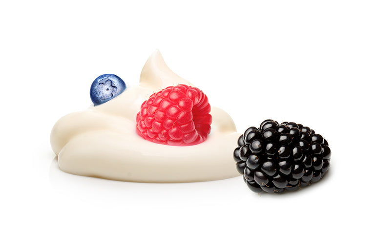 Berries and Cream (3-4g Net Carbs)