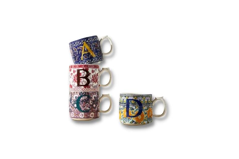 Monogrammed Mugs