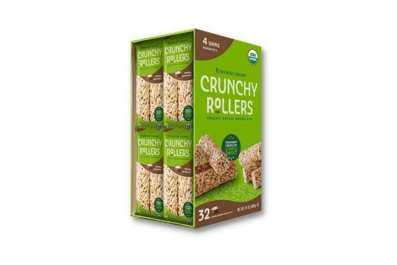 Crunchy Rollers Organic Rice Snacks