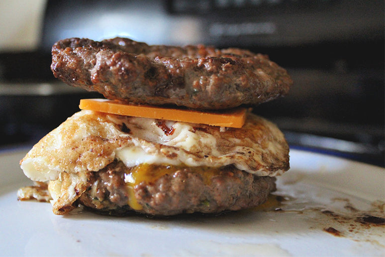 Carnivore Diet Breakfast Sandwich from Health, Home & Happiness