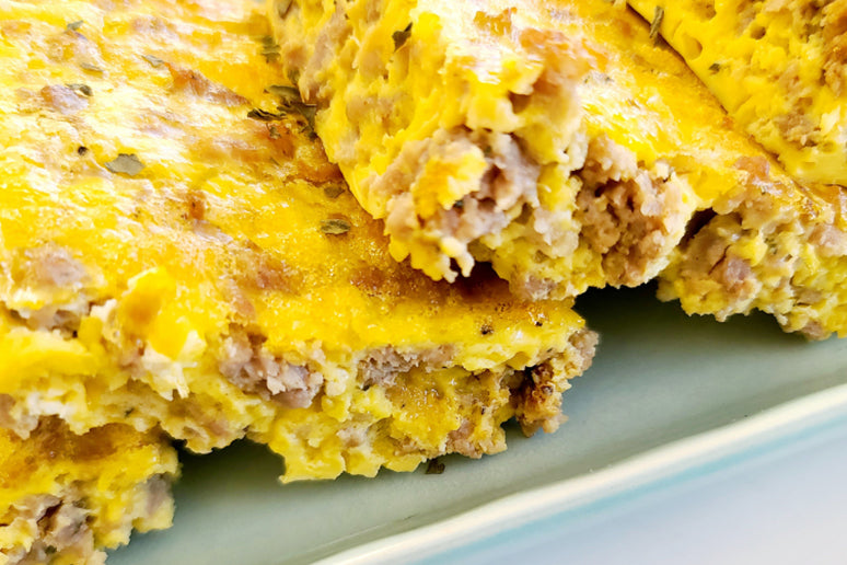 Carnivore Diet Breakfast Casserole from Heather Nicole