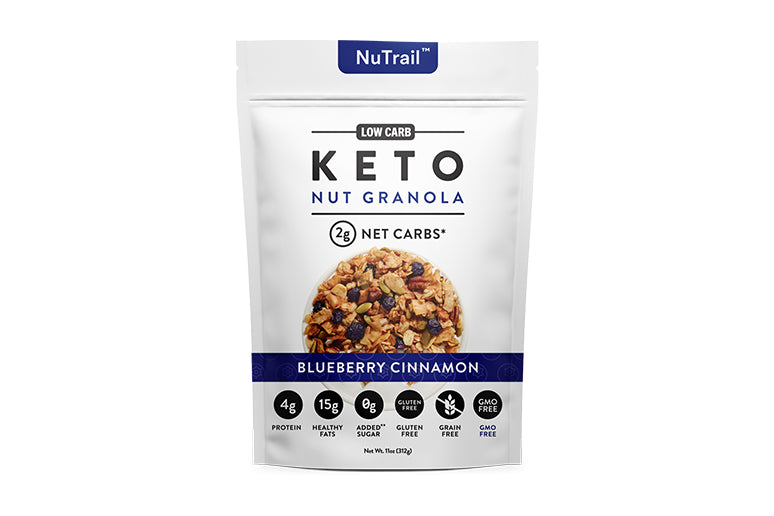 Low Karb - Keto Blueberry Nut Granola