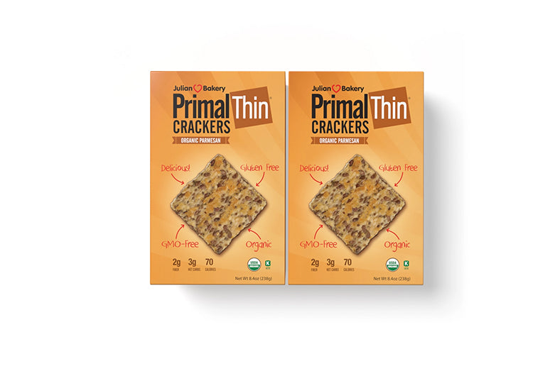 Primal Thin® Crackers Organic Parmesan