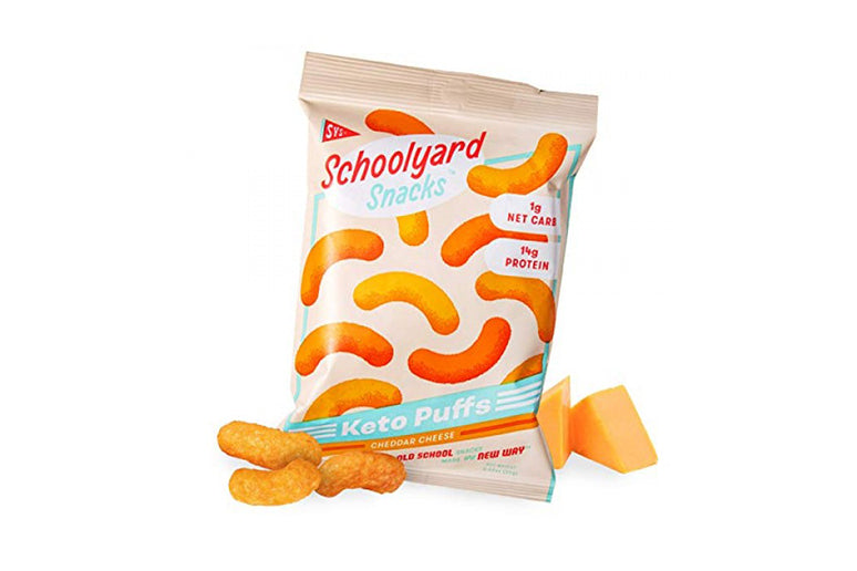Schoolyard Snacks Keto Cheese Puffs