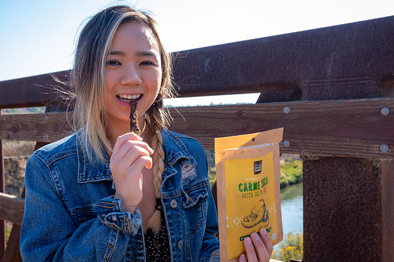 Beef jerky is a great snack on the Carnivore Diet.