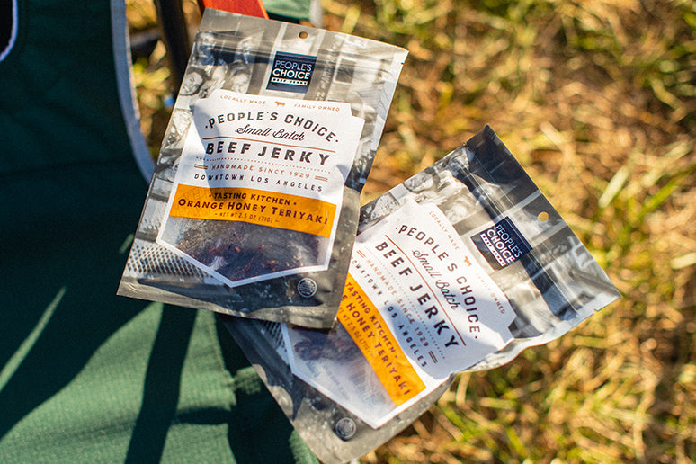 Beef jerky is another great food that lasts forever.