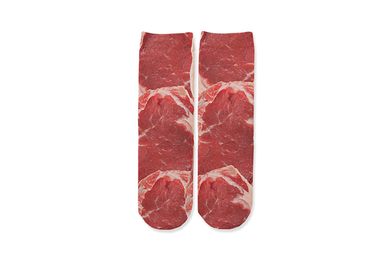 Steak Fashion Socks