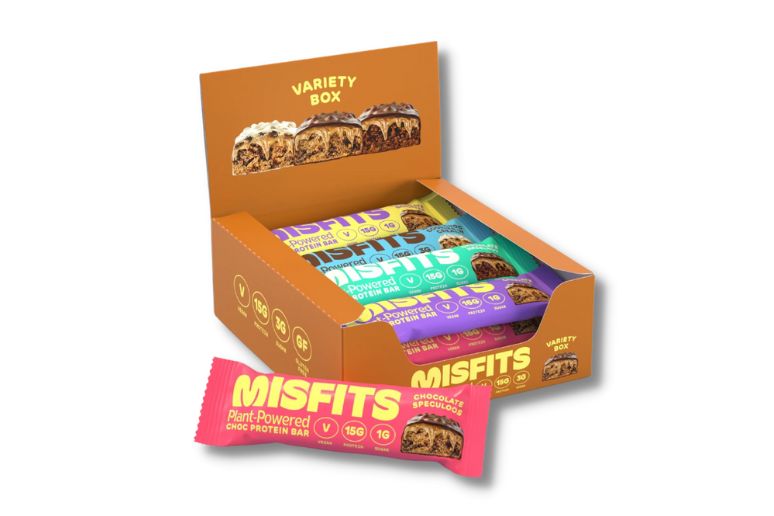 Misfits Protein Bars Variety Box